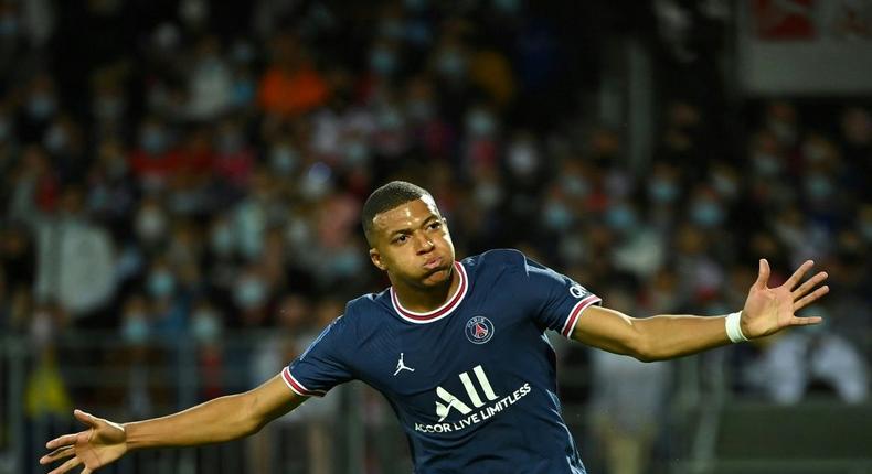 Kylian Mbappe has won every club trophy possible apart from the Champions League at Paris Saint-Germain