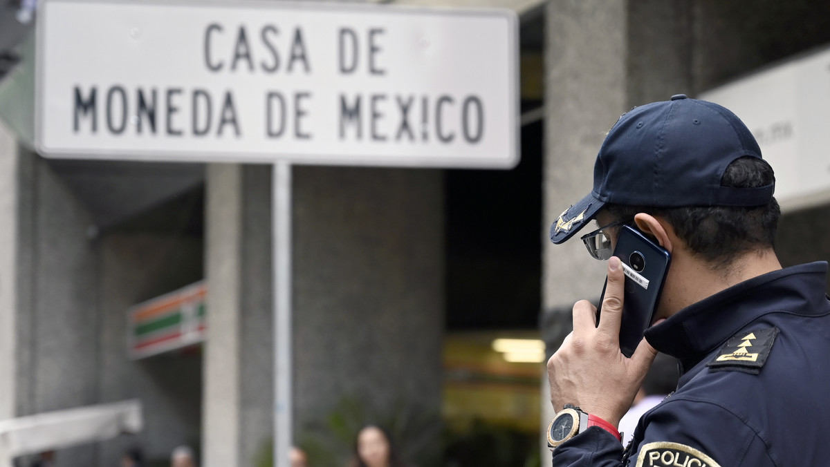 Meksyk. Państwowa mennica okradziona. Ukradziono złote monety za ponad 2 miliony dolarów