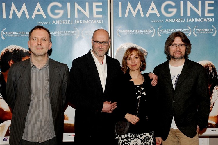 Tomasz Gąssowski, Andrzej Jakimowski, Ewa Jakimowska i Adam Bajerski