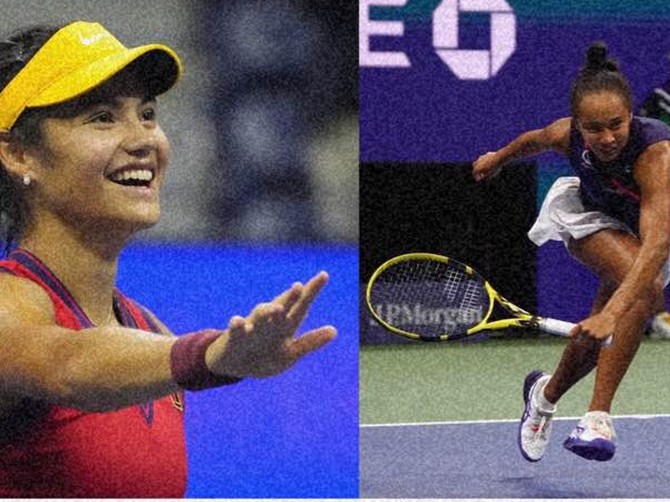 Ema Radukanu i Lejla Fernandez