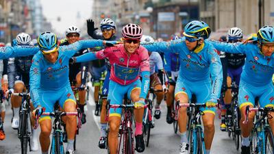 Giro d'Italia, kolarze, wyścig