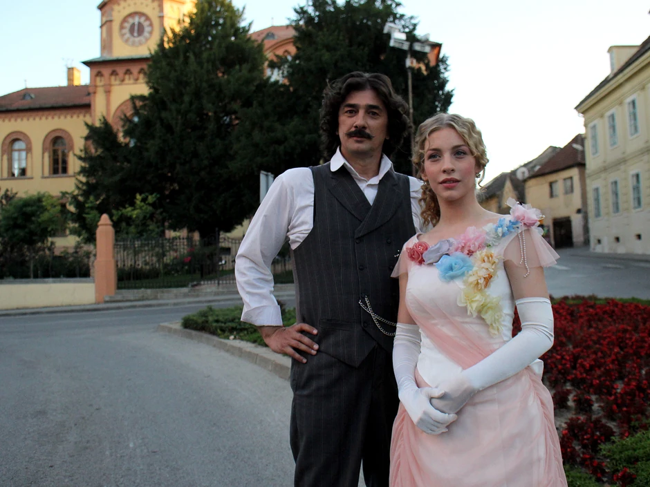 Vojin i Tamara su 
partneri na filmu