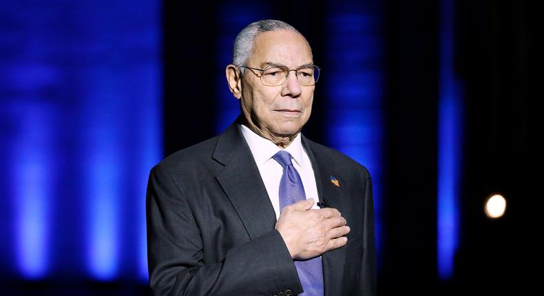 Former Secretary of State Colin Powell.
