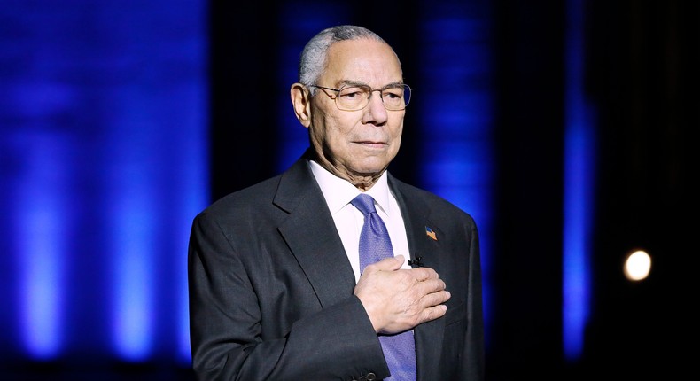 Former Secretary of State Colin Powell.
