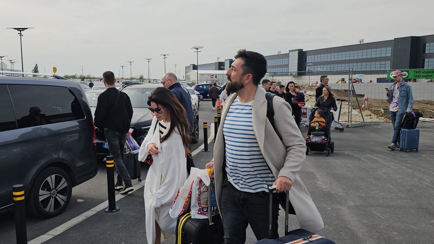 Ognjen Amidžić sa devojkom sleteo u Beograd