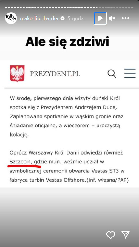 Wizyta króla Fryderyka X w Polsce — memy 
