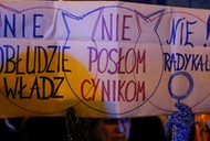 Protest przed Sejmem, 13.01.2018