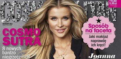 Joanna Krupa pokazuje dekolt w "Cosmo"