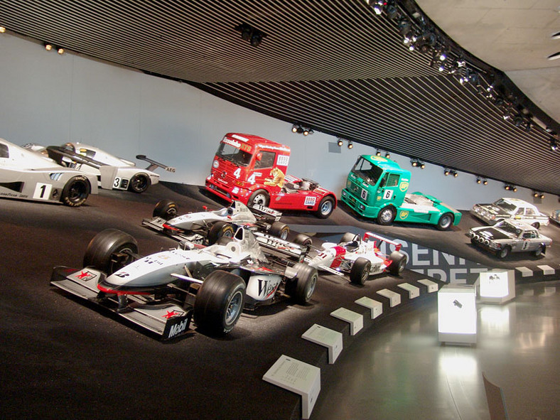 Mercedes-Benz Muzeum - tym razem sport (4. część)