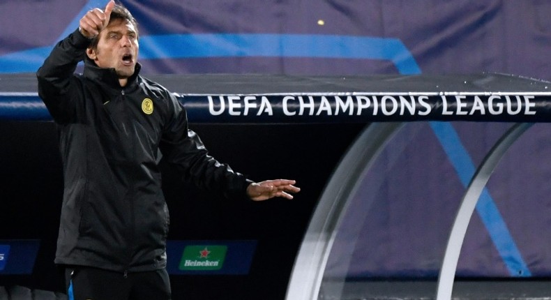 Inter Milan's Antonio Conte won the Champions League as a player with Juventus but never as a coach