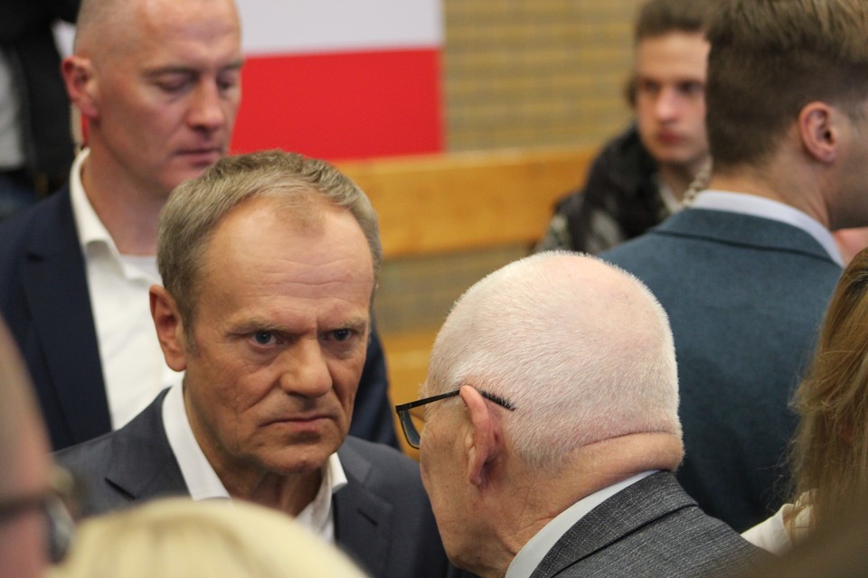 Donald Tusk w Kleosinie