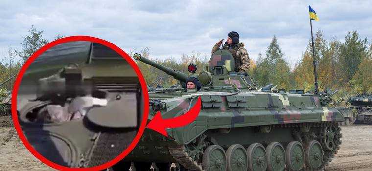 Do ukraińskiego BMP-1 wpadł niecodzienny gość. Tego żołnierze się nie spodziewali [WIDEO]