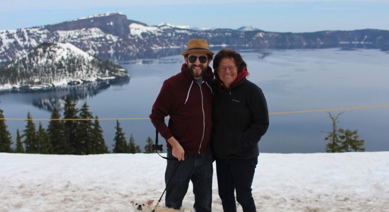 eric rosenberg and mom