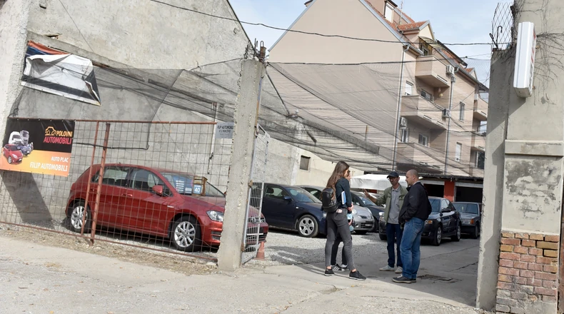 Auto-plac koji je držao Marijin otac