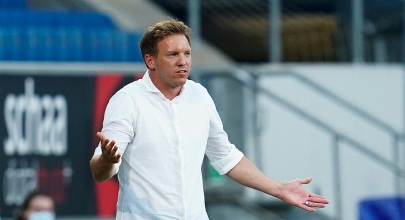 Leipzig head coach Julian Nagelsmann wants to avoid any pitchside confrontations with Atletico Madrid coach Diego Simeone in Thursday's Champions League quarter-final.