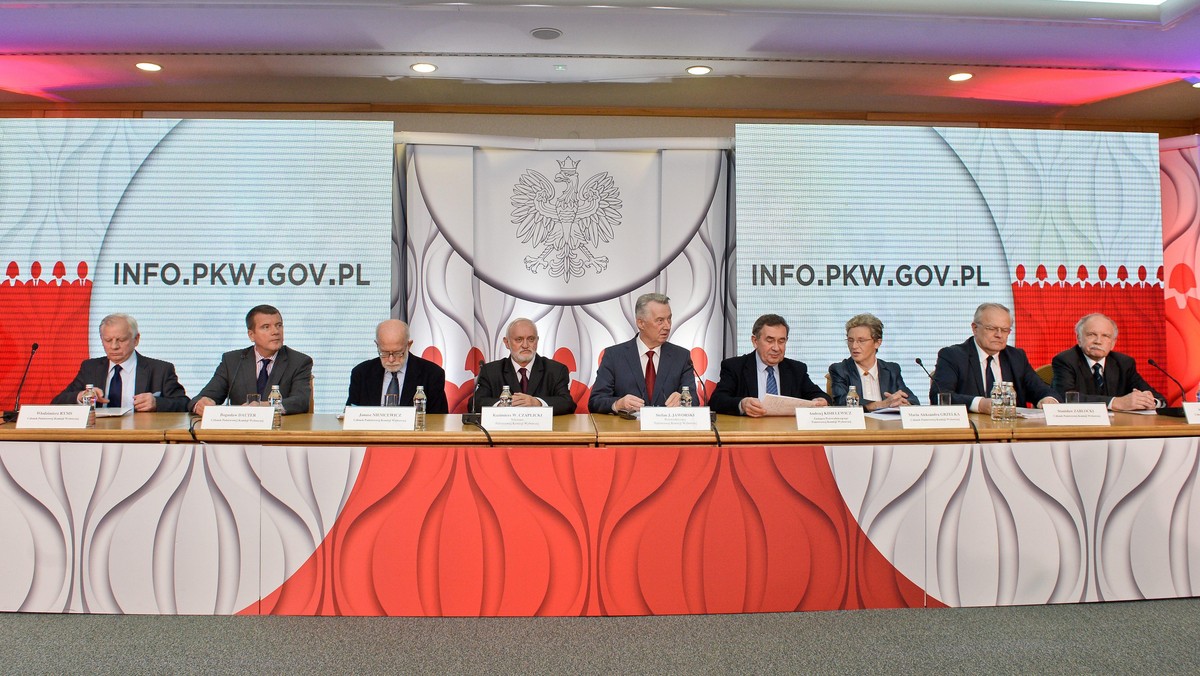 WARSZAWA PKW WYBORY SAMORZĄDOWE KONFERENCJA WYNIKI