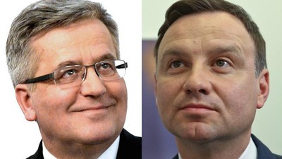 Andrzej Duda i Bronisław Komorowski Duda Komorowski