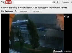 Ujawnili nagranie z zamachu Breivika. Zobacz VIDEO