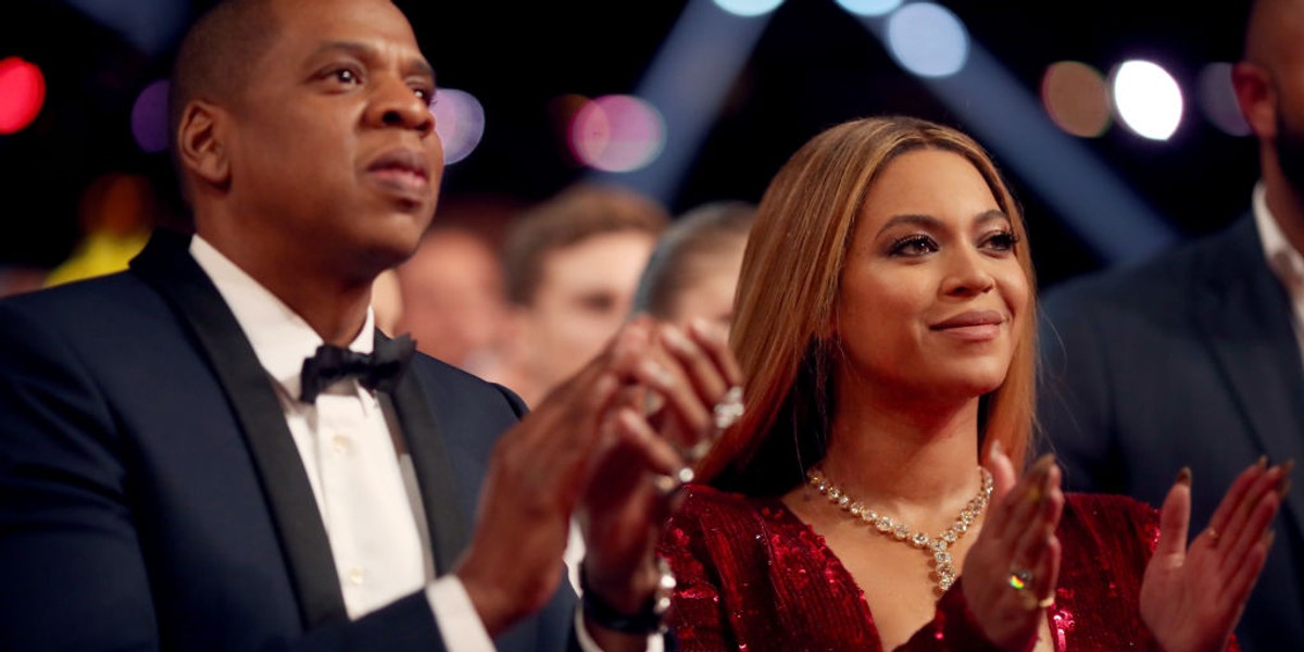 Jay Z z żoną Beyonce