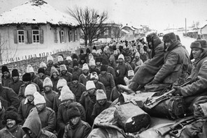 Żołnierze rumuńscy podczas bitwy stalingradzkiej, listopad-grudzień 1942 r.