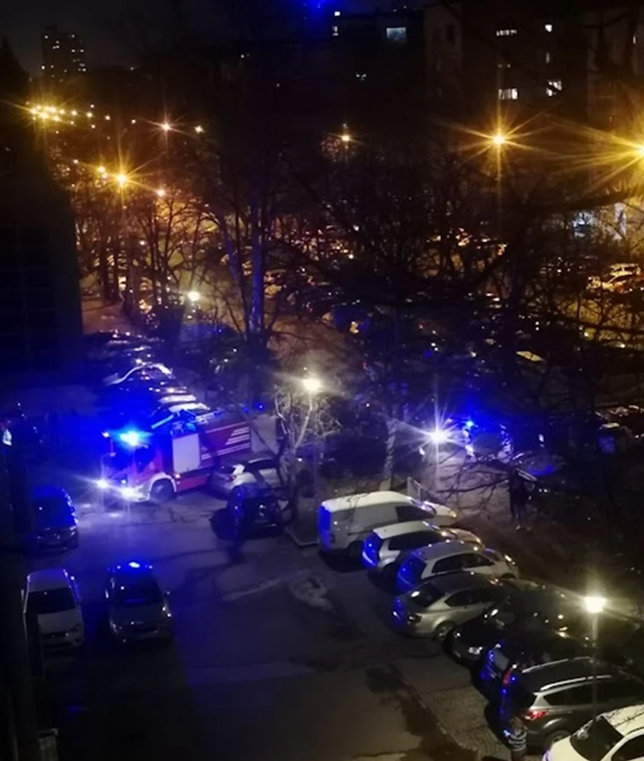 Požar na Novom Beogradu