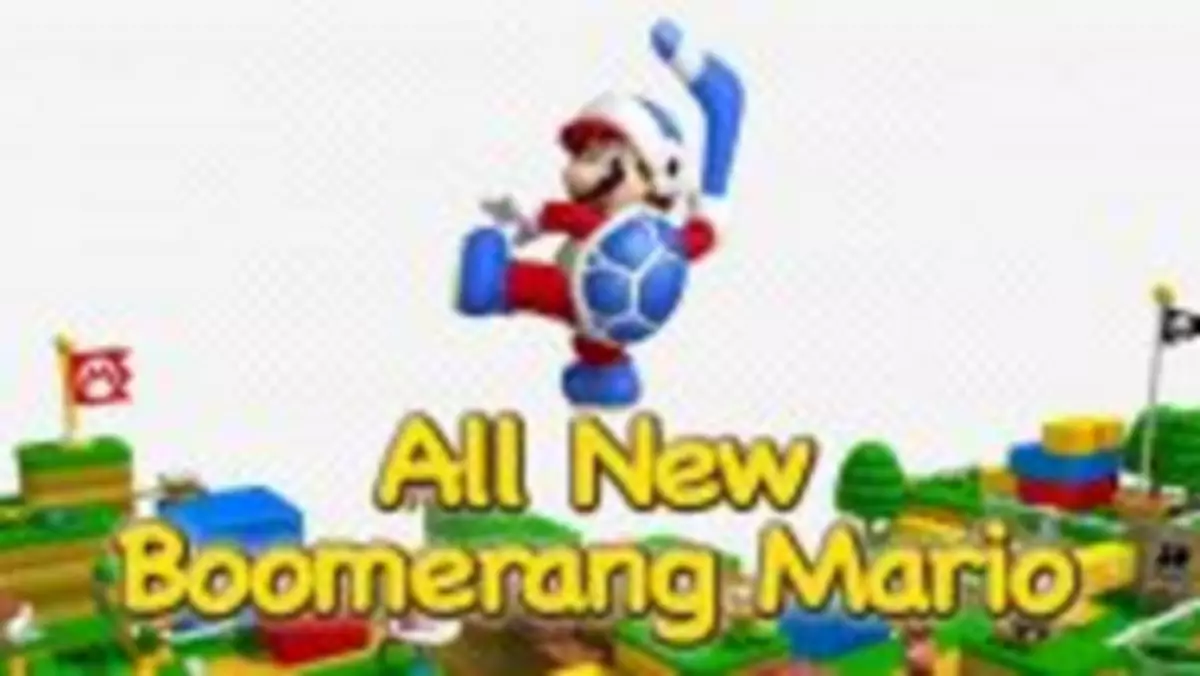 Mario dorobił się bumerangu. W Super Mario 3D Land