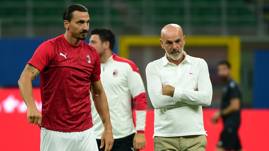 Zlatan Ibrahimovic i Stefano Pioli