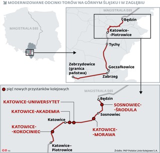 Przebudowa magistrali za 7 mld zł. Na Górnym Śląsku startuje wielka modernizacja torów