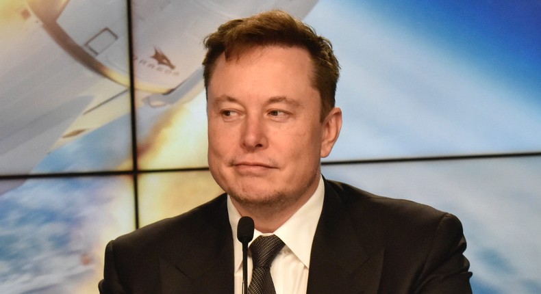 SpaceX CEO Elon Musk.
