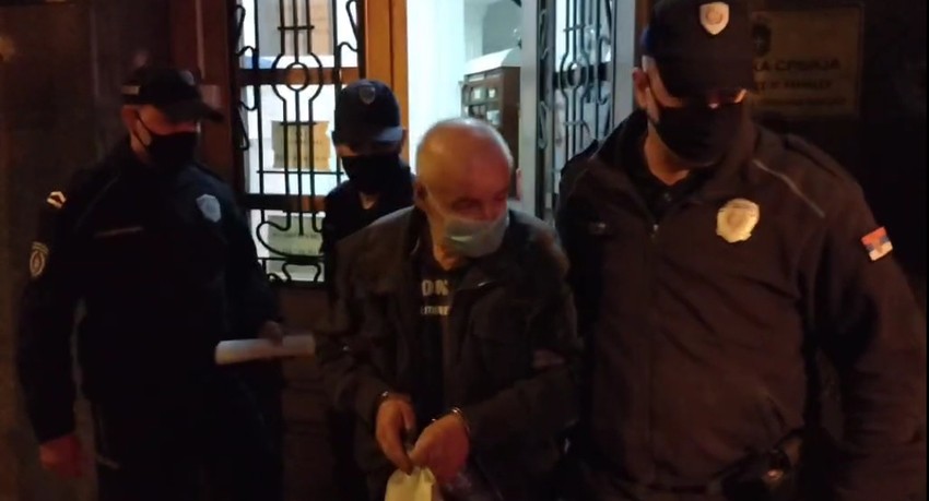 Hapšenje Gorana Džonića