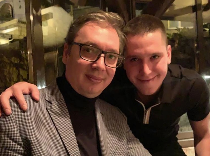 Aleksandar Vučić Danilo Vučić
