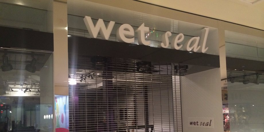 Wet Seal filed for bankruptcy last year.