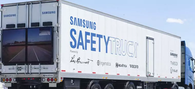 Pierwszy Samsung Safety Truck na drogach