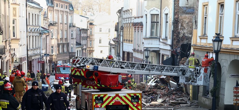 Wybuch i zawalona kamienica w centrum Cieszyna. Nowe informacje