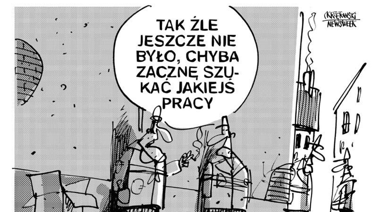 Trzeba szukac pracy kryzys żebracy praca krzętowski