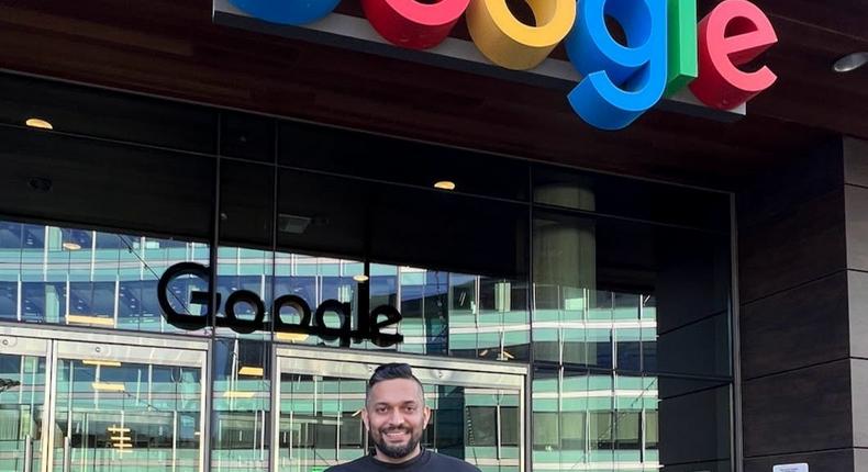 Sahil Gaba landed a job at Google in 2021.Sahil Gaba