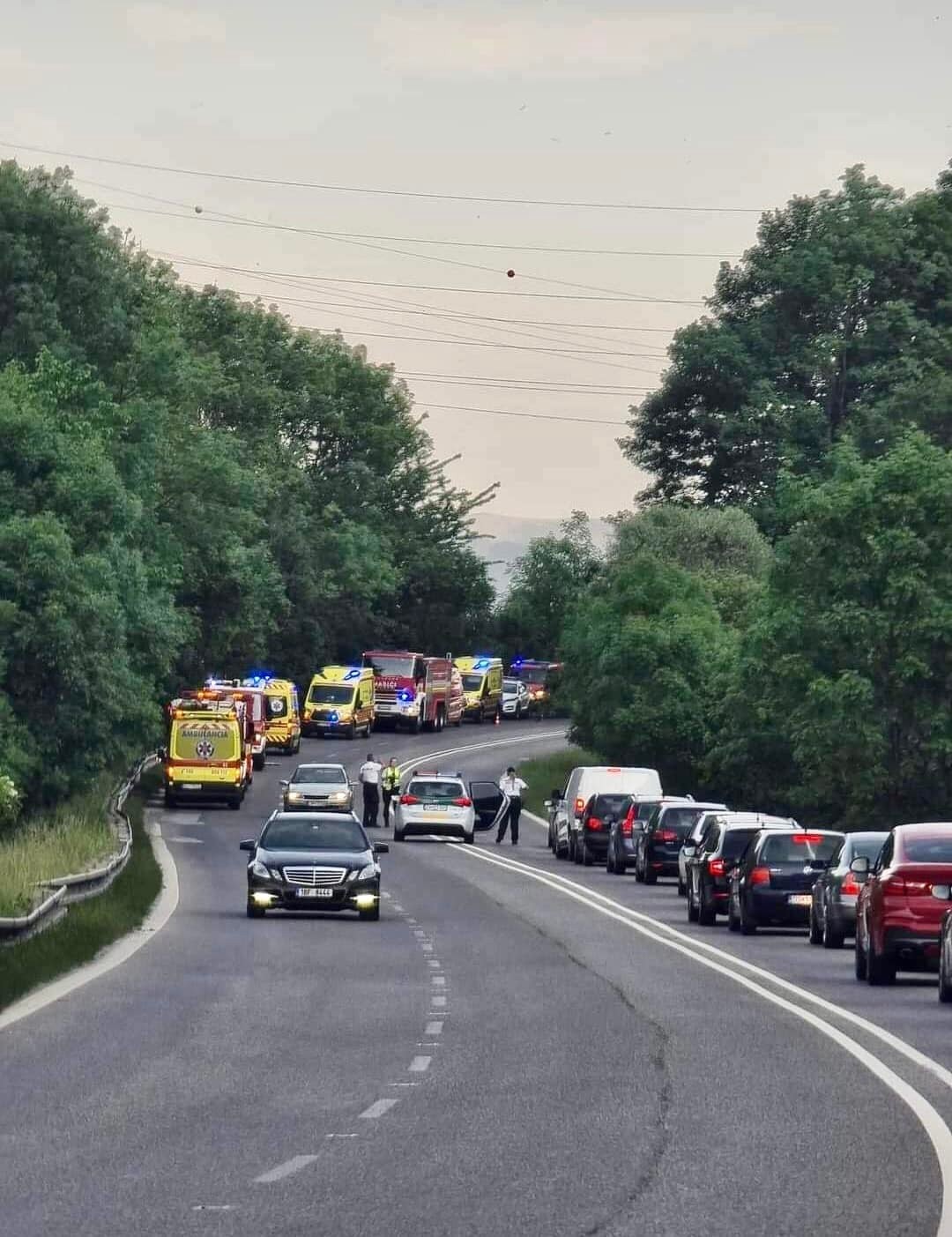 K nehode došlo na trati medzi Varínom a Vrútkami.