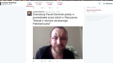 Dramaturg Paweł Demirski pobity przez pseudokibiców