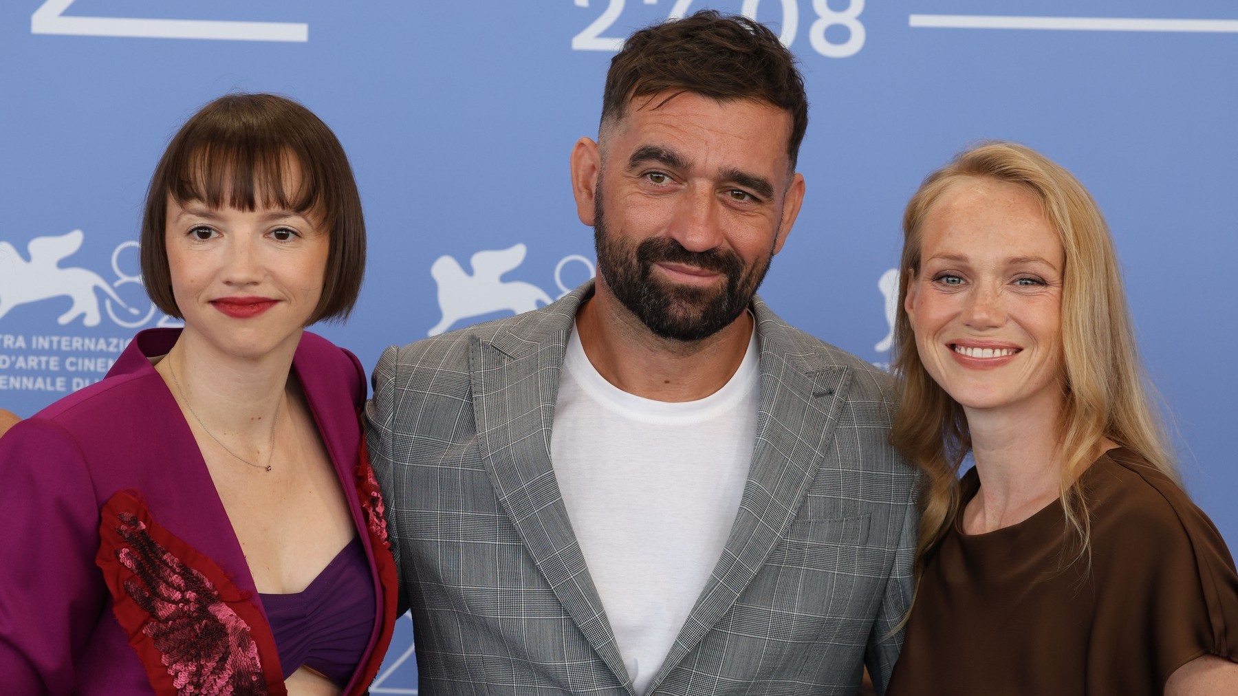 Tereza Nvotová, Milan Ondrík a Dominika Morávková na filmovom festivale v Benátkach, 28.8. 2025