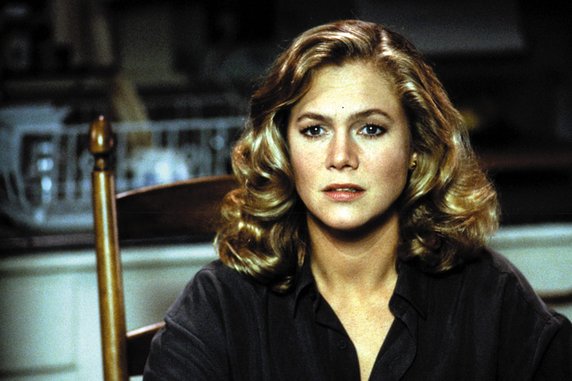 Kathleen Turner jako Sarah Leary w filmie "Przypadkowy turysta" (1988)