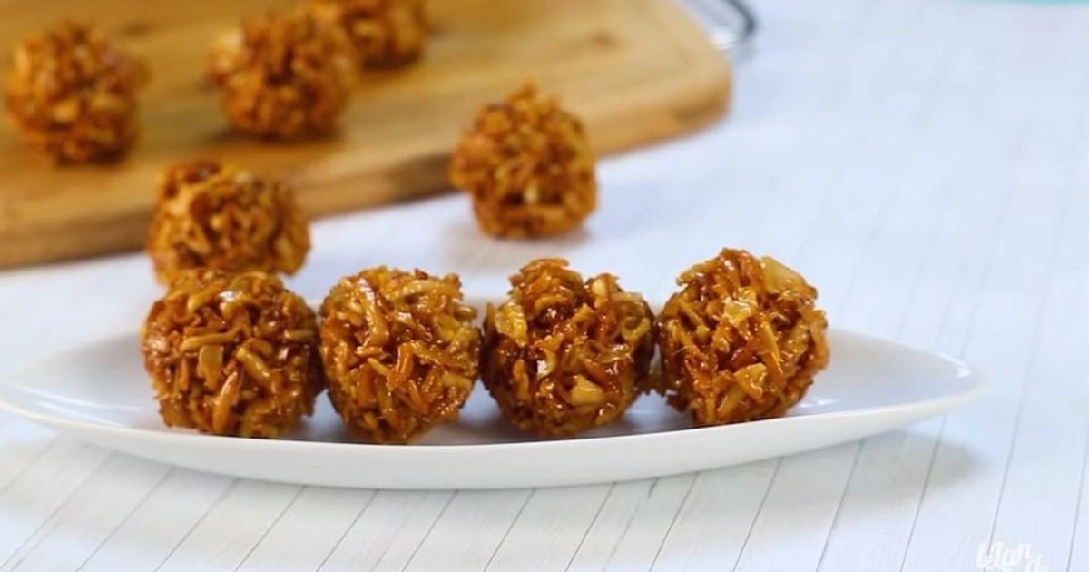 DIY Recipes: How to make Ghanaian Caramel coconut balls (Kube cake)