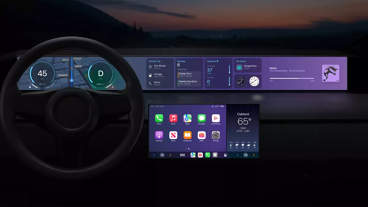 Apple iOS 16 i nowy tryb CarPlay