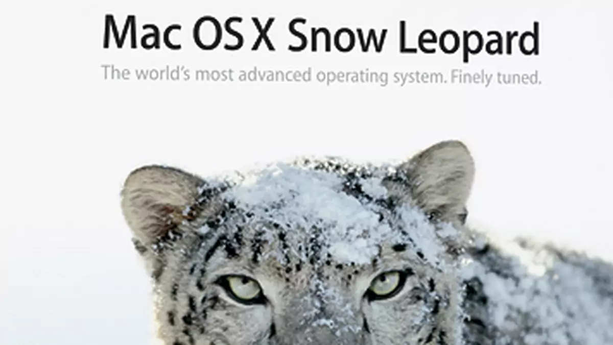 Snow Leopard sprzedaje się jak ciepłe bułeczki