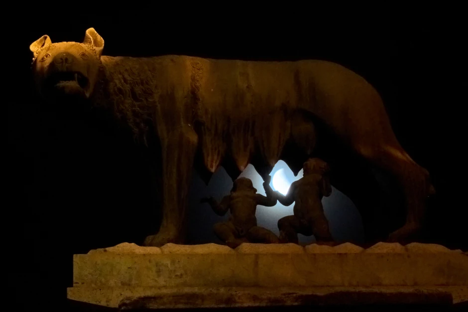 Pomračenje Meseca - Rim, Italija