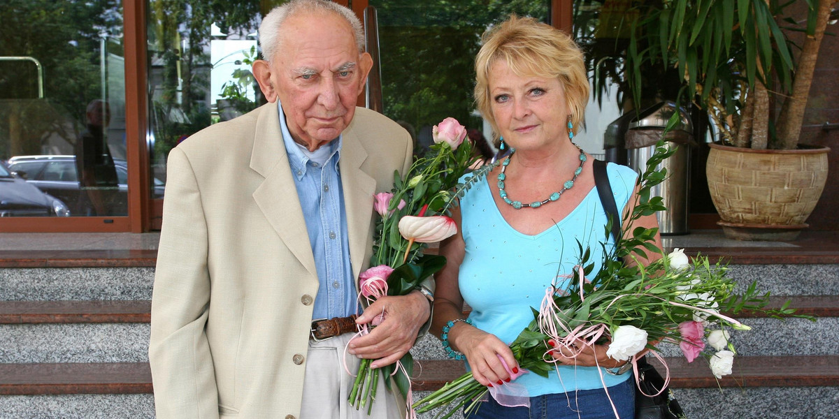 Gustaw Holoubek i Magdalena Zawadzka byli małżeństwem przez 35 lat.