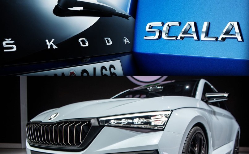 SCALA to także pierwszy europejski model, w którym na pokrywie bagażnika zamiast logo marki będzie duży napis SKODA