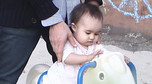 Billy Zane z córeczką Evą / fot. Agencja Forum