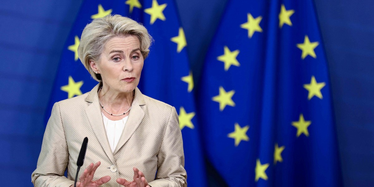 Przewodnicząca KE Ursula von der Leyen.