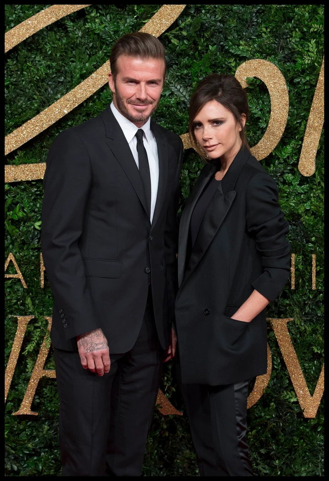 Viktorija Bekam sa Dejvidom Bekamom