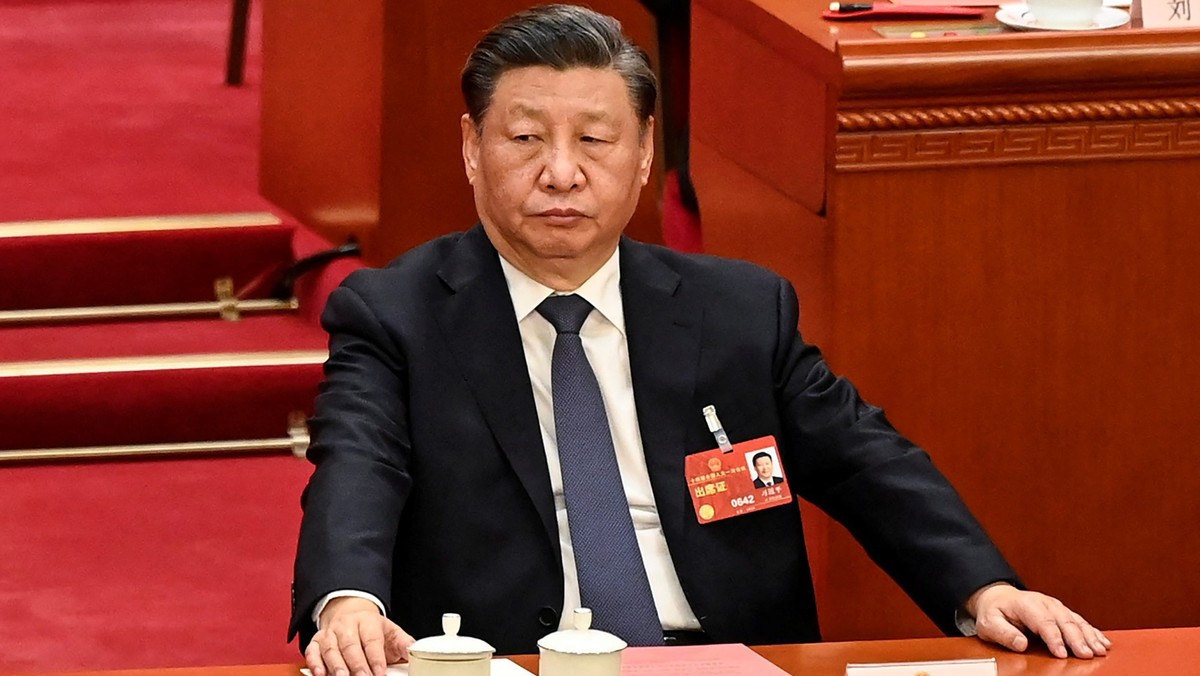 Xi Jinping w chińskim parlamencie